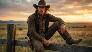 Cowboy Sunset