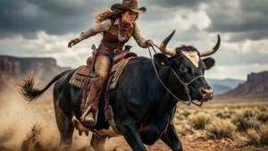 Cowgirl's Wild Ride