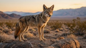 Coyote at Dawn