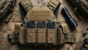 Coyote Brown Flat Lay