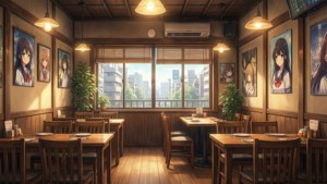 Cozy Anime Cafe