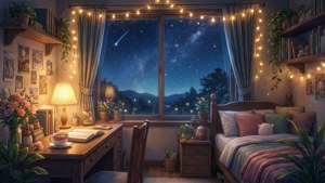 Cozy Anime Room