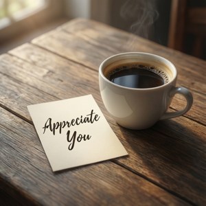 Cozy Appreciation Desk