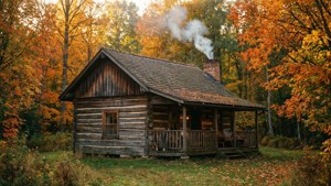 Cozy Autumn Cabin