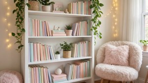 Cozy Bookshelf Nook