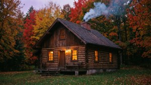 Cozy Cabin in Fall