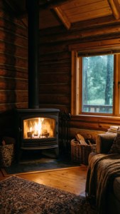 Cozy Cabin Interior