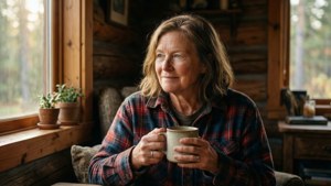 Cozy Cabin Morning