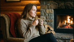 Cozy Cabin Morning