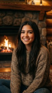 Cozy Cabin Smile
