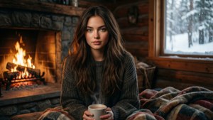 Cozy Cabin Winter
