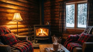 Cozy Cabin Winter
