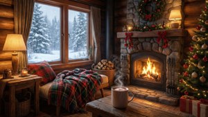 Cozy Cabin Winter