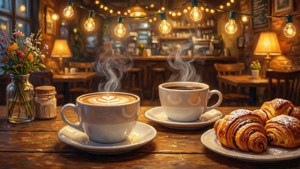Cozy Café Cheer