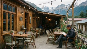 Cozy Café in the Village