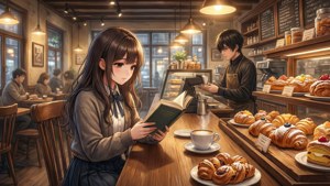 Cozy Cafe Anime