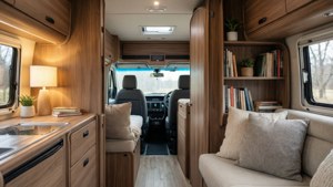 Cozy Caravan Interior