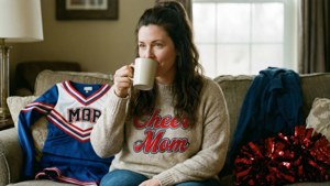 Cozy Cheer Mom at Home
