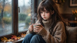 Cozy Cocoa Girl