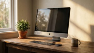 Cozy Desk Setup