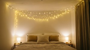 Cozy Fairy Light Bedroom