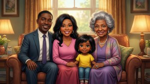 Cozy Family Portrait