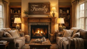 Cozy Family Sign