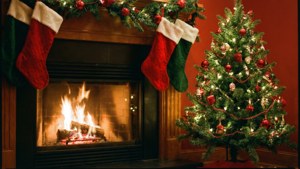 Cozy Fireplace Christmas