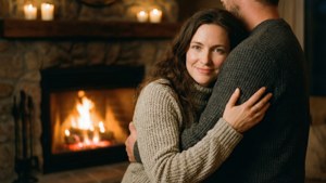 Cozy Fireplace Love