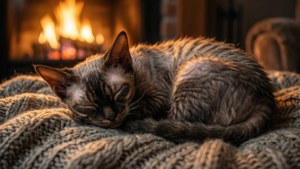 Cozy Fireplace Nap