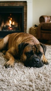 Cozy Fireplace Nap