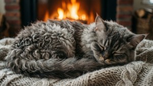 Cozy Fireplace Nap