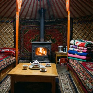 Cozy Ger Interior