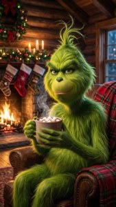 Cozy Grinch Cocoa