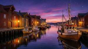 Cozy Harbor Evening