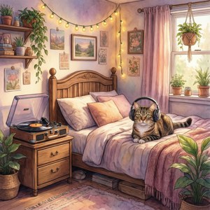Cozy Indie Bedroom