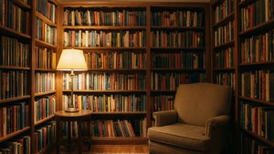 Cozy Library Corner