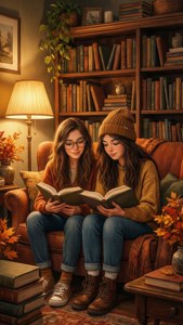 Cozy Library Nook