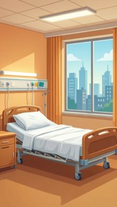Cozy Patient Room