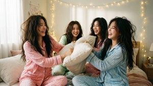 Cozy Pillow Fight