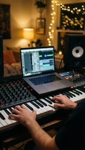 Cozy Producer Desk