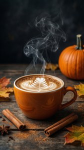 Cozy Pumpkin Spice Latte