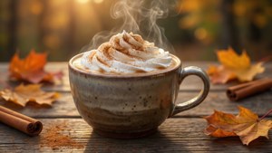 Cozy Pumpkin Spice Latte