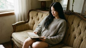 Cozy Reader Jisoo