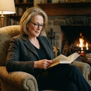 Cozy Reading Moment