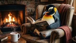 Cozy Reading Pingu
