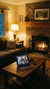 Cozy Skype Evening