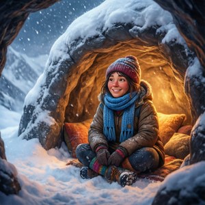 Cozy Snow Cave