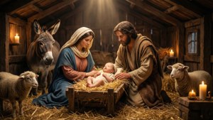 Cozy Stable Nativity
