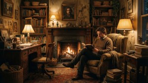 Cozy Study Reading